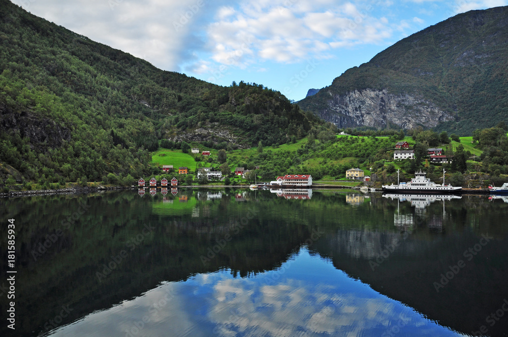 Noway, Flam, fjords