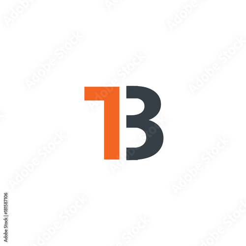 Initial Letter TB Design Logo