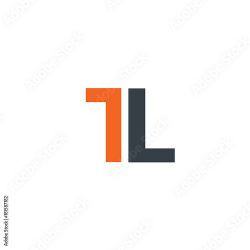 Initial Letter Tl Design Logo