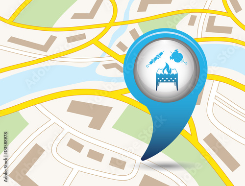 Brazier, kebab and chicken