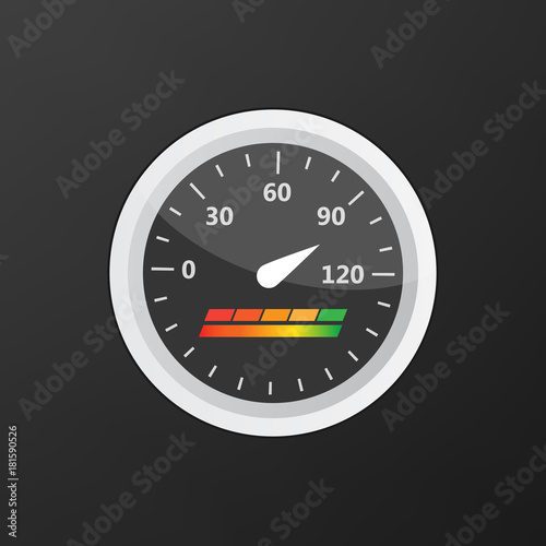 Guage icon. Credit score indicators and gauges vector set. Score vector icon