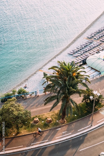 Sunset in Nice, France
