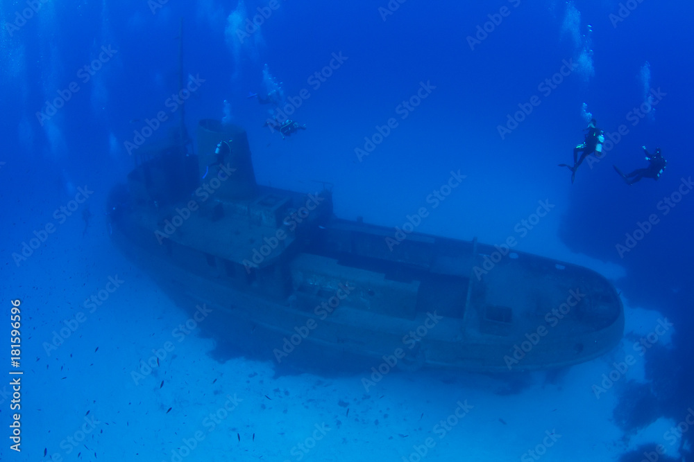 Fototapeta premium Malta wreck diving