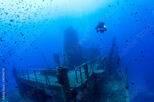Fotografie, Obraz Malta wreck diving