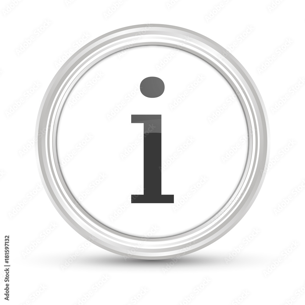 Weißer Button - Information - Beratung Weißer Button - Information - Beratung