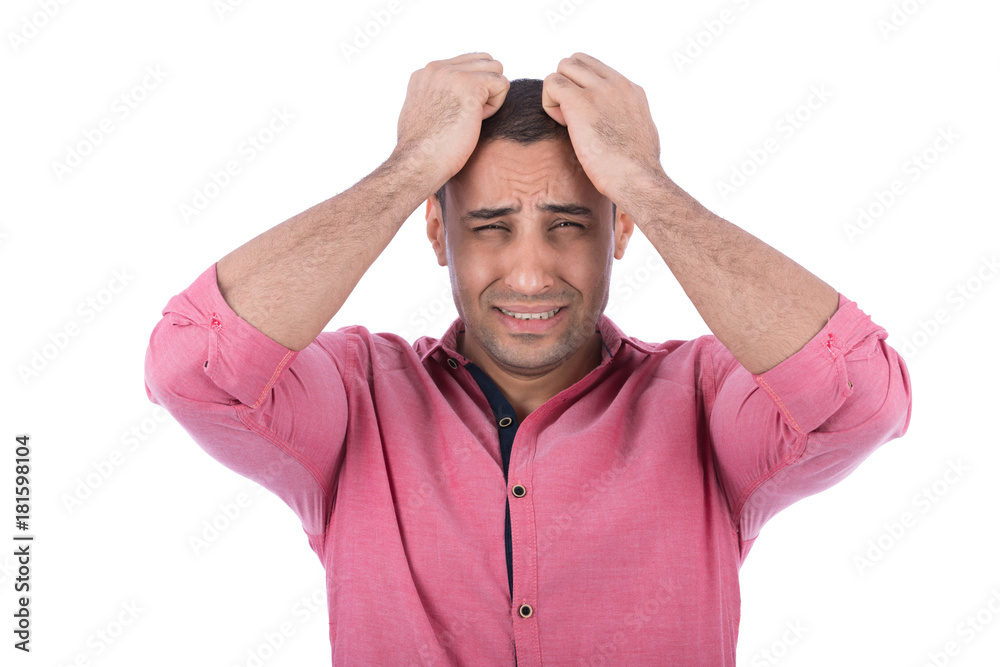 Fotografie remorseful guy