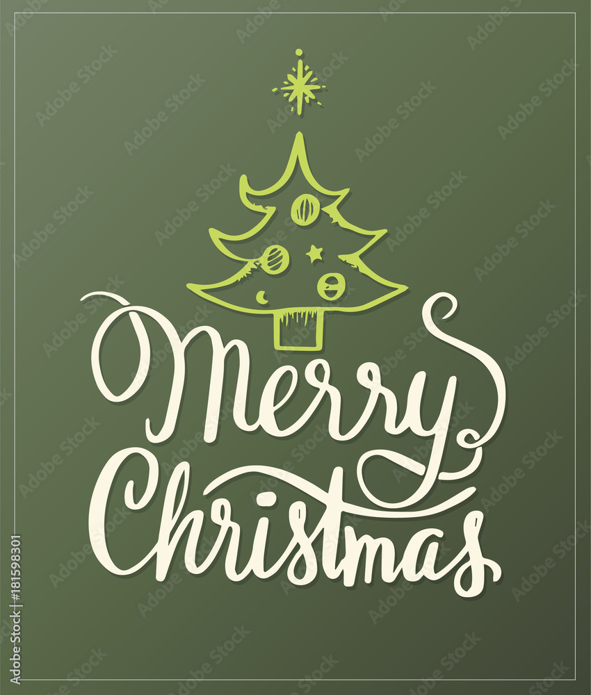 Fototapeta premium Greeting card template