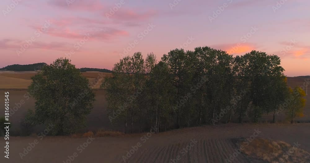 Beautiful sunset in the plains Beautiful sunset in the plains