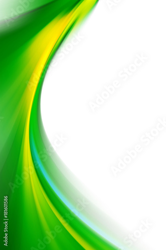 Green and yellow abstract background 