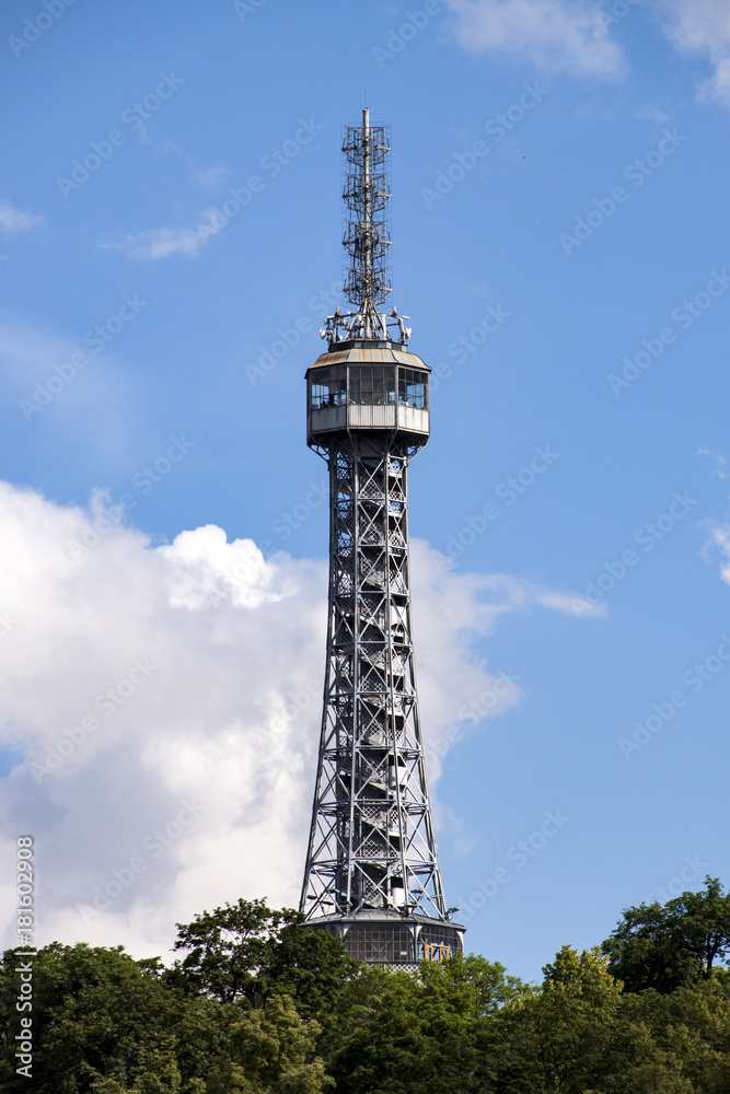 Petrin Tower From Strahov Monestary