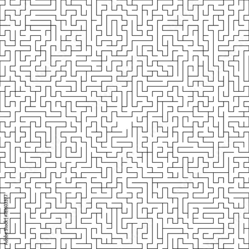 Vector labyrinth background, maze illustration