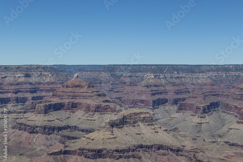 View at the Southern Rim of the Grand Canyon in Phoenix, United States of America