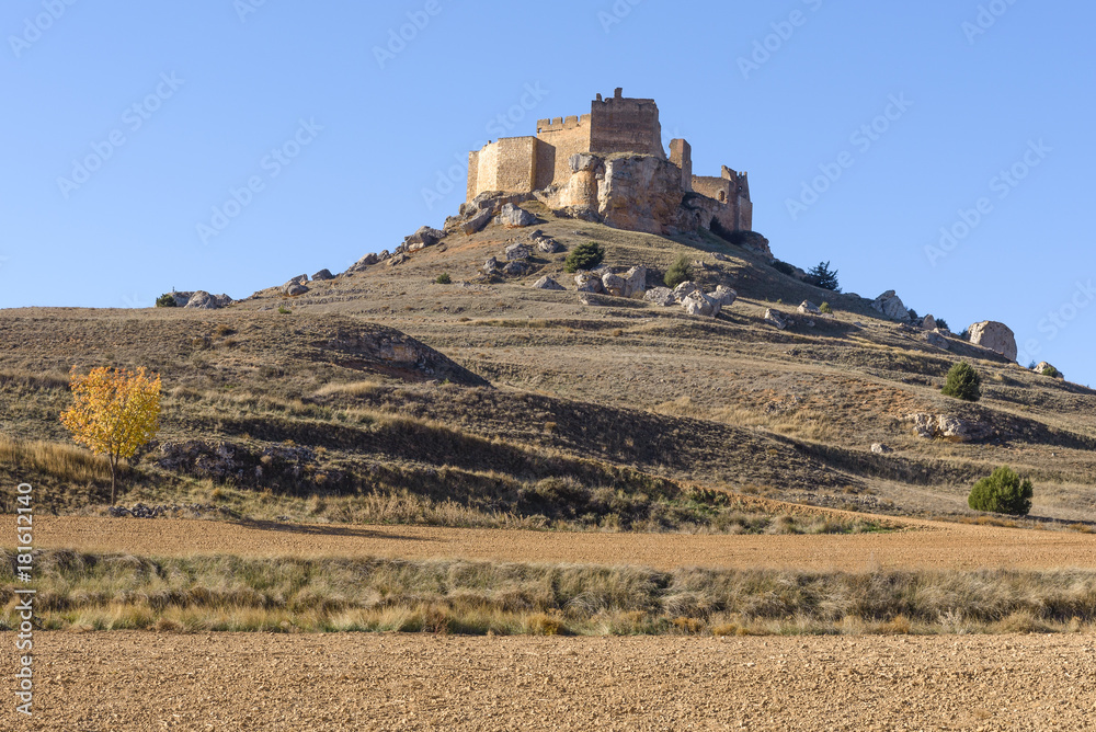 Gormaz Castle is a Muslim fortress in Soria Province, Castile and Leon, Spain