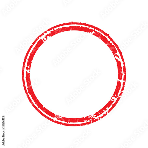 Vector illustration frame of rubber stamp