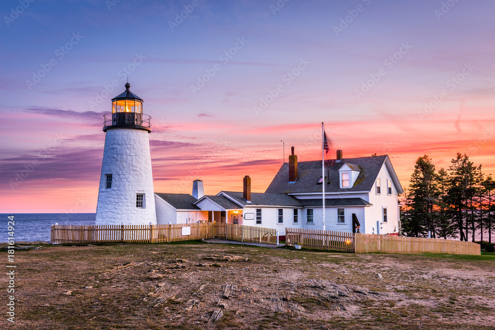 Bristol, Maine, USA at Pemaquid Point Light Bristol, Maine, USA at Pemaquid Point Light
