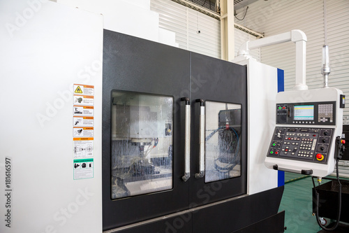 Vertical cnc machine photo