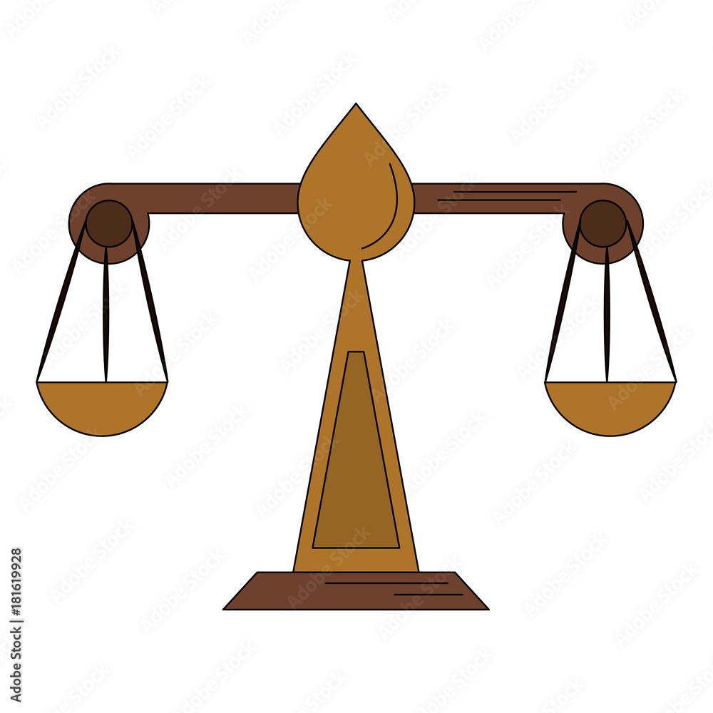 Balance justice symbol Balance justice symbol