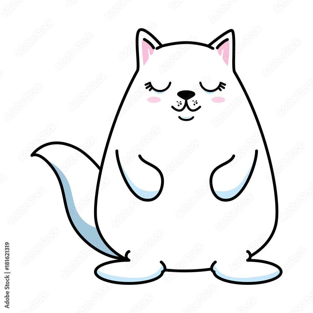 cute hamster kawaii character vector illustration design cute hamster kawaii character vector illustration design
