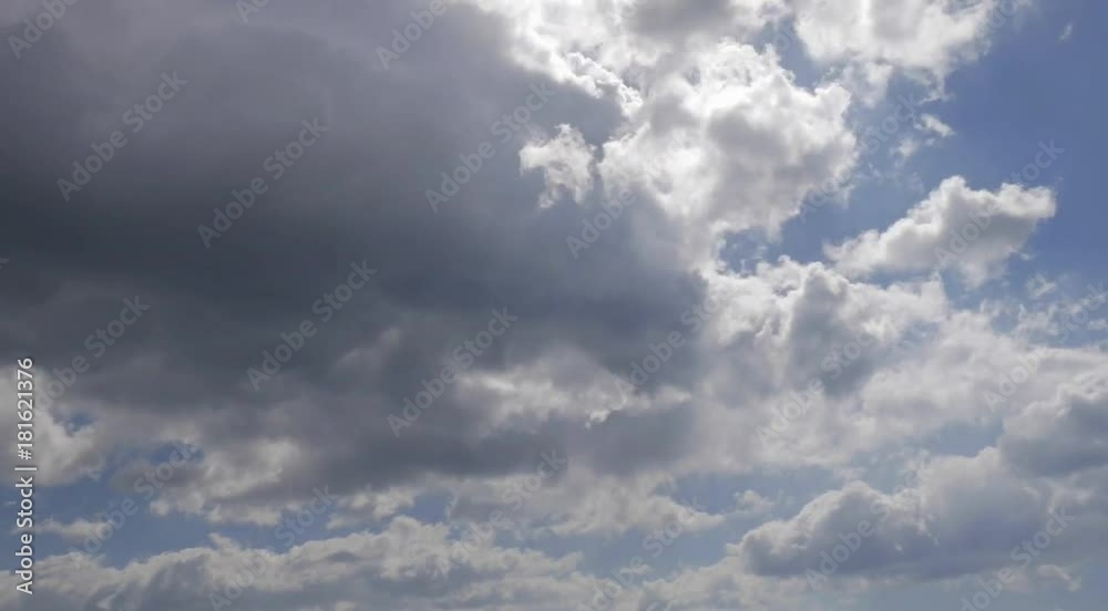 Clouds are running across the sky Clouds are running across the sky