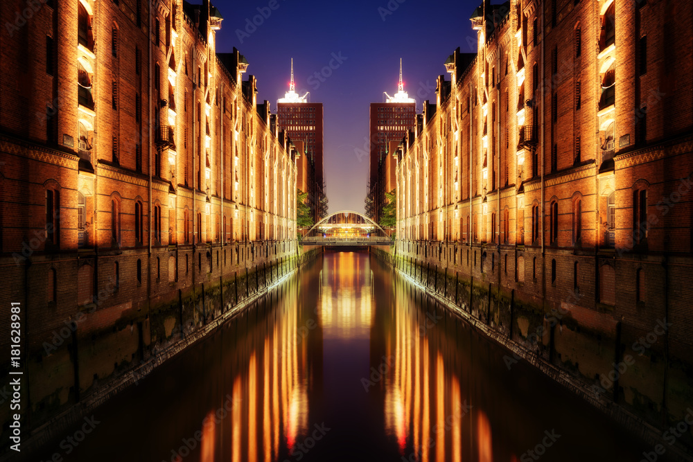 Naklejka premium Hamburg HafenCity