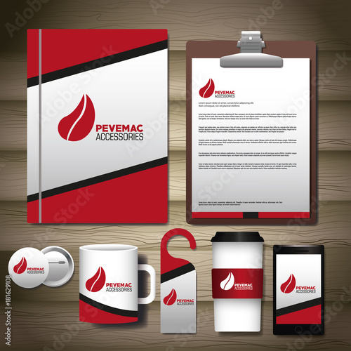 Corporate identity mock up