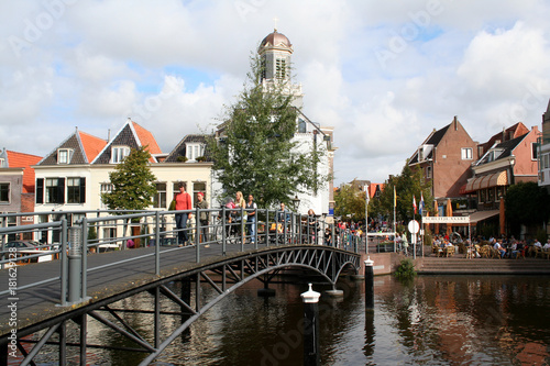 The Dutch city of Leiden photo