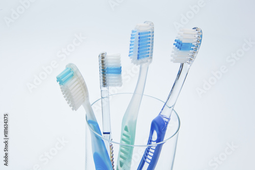 toothbrushes to brush teeth