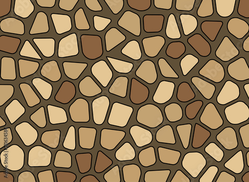 stone pebble texture mosaic vector background wallpaper