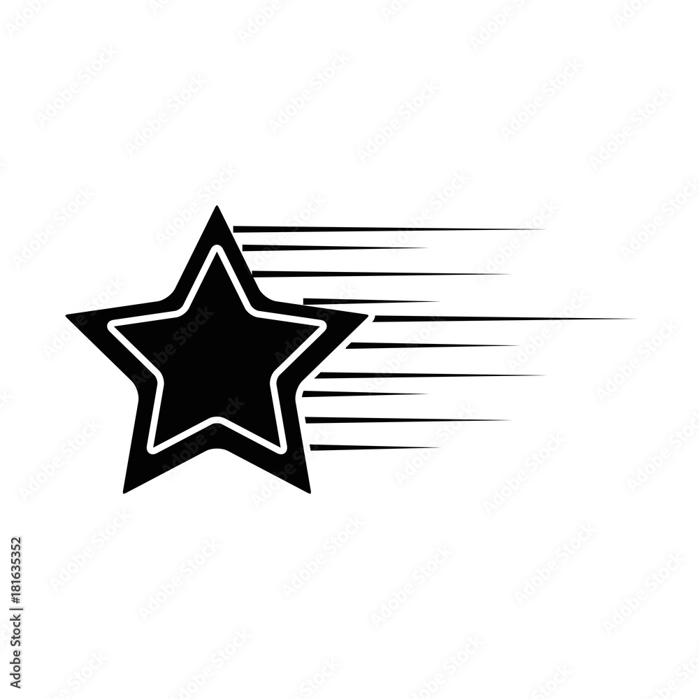 star fast isolated icon vector illustration design star fast isolated icon vector illustration design