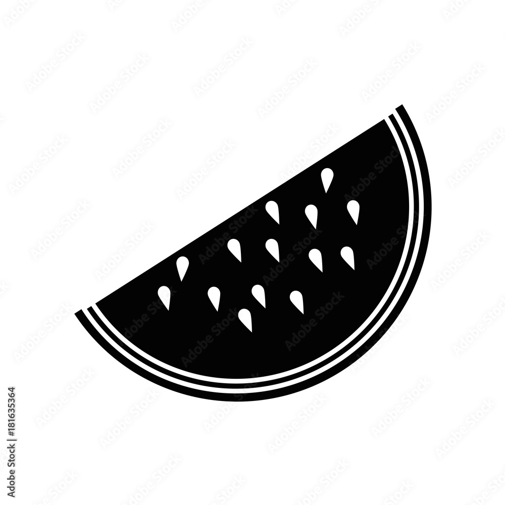 delicious watermelon slice icon vector illustration design delicious watermelon slice icon vector illustration design