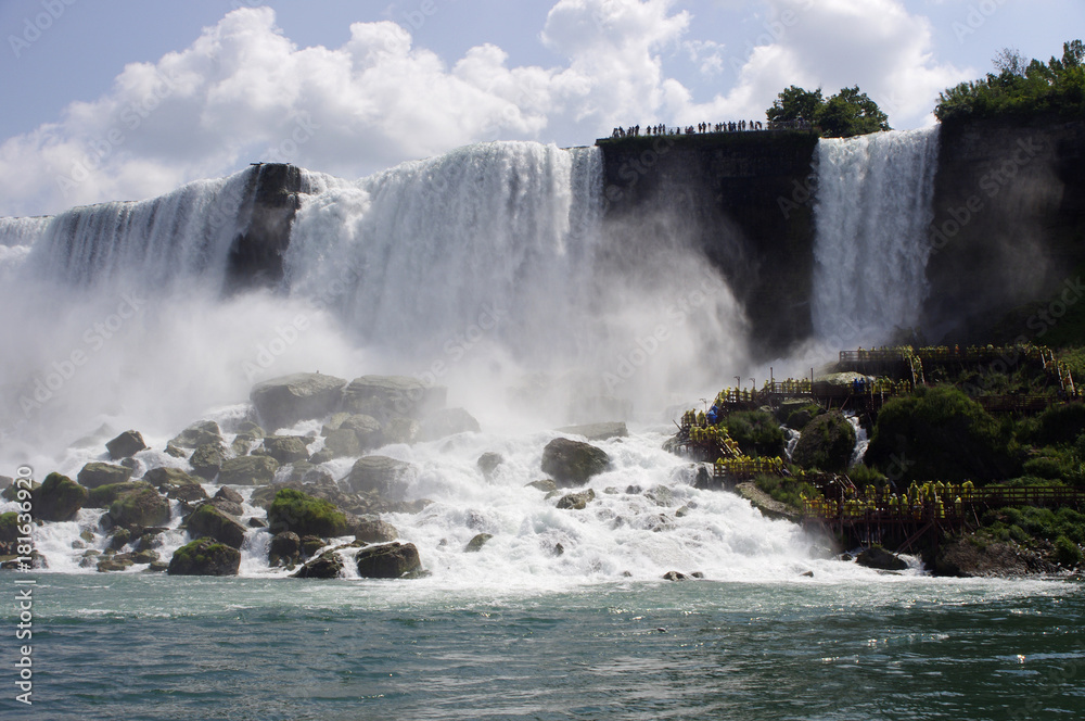 American Niagara Falls waterfall American Niagara Falls waterfall