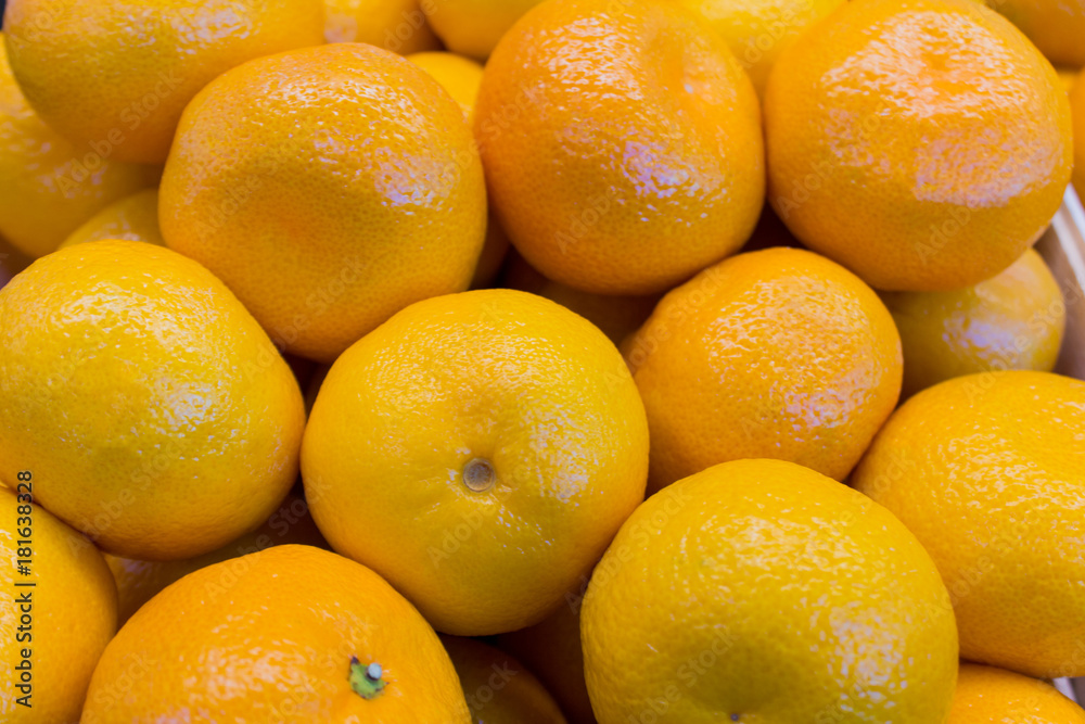 fresh orange tangerines closeup fresh orange tangerines closeup