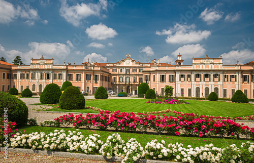 Public gardens of Estense Palace, in Varese