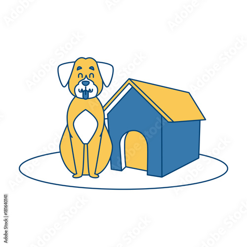 Dog house cartoon