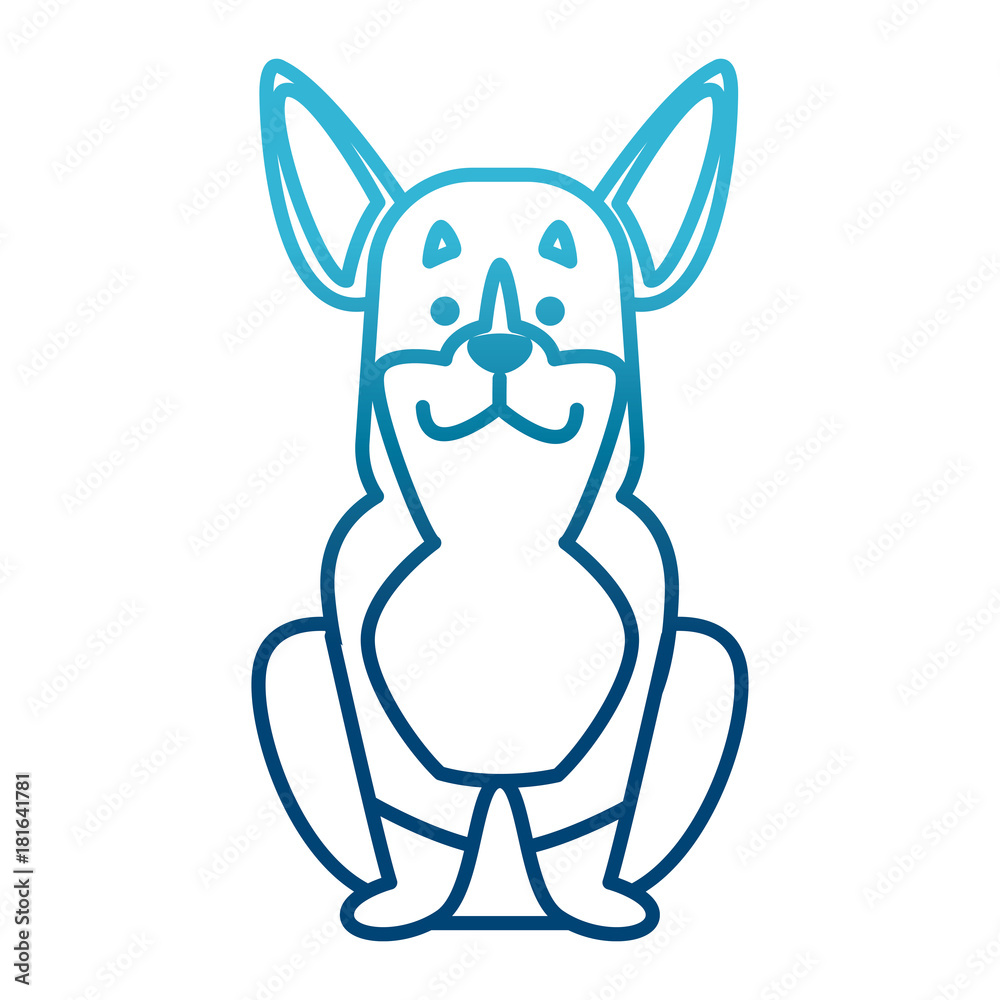 Cute dog cartoon icon vector illustration graphic design Cute dog cartoon icon vector illustration graphic design