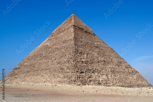 Great Pyramid of Giza,also known as the Pyramid of Khufu or the Pyramid of Cheops - Cairo, Egypt