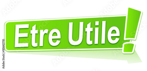 être utile sur étiquette verte