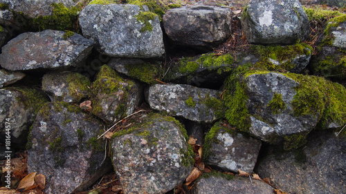 Wall of stones