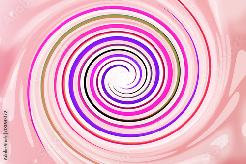 spiral rainbow background
