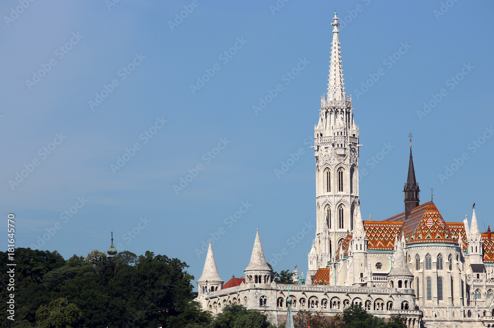 Fisherman bastion and Matthias church Budapest Fisherman bastion and Matthias church Budapest