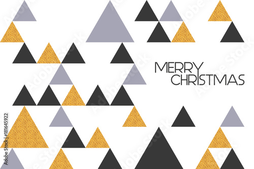 Merry Christmas - Dreiecke