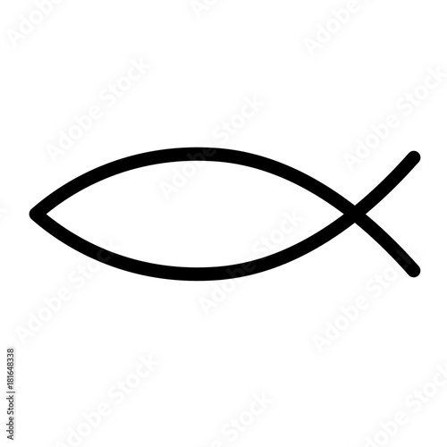 Fisch Symbol für das Christentum