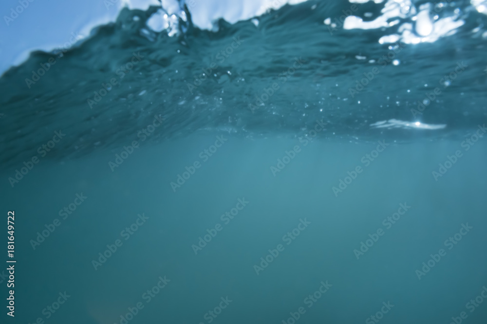 Turquoise aquatic background