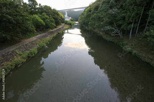 愛媛県内子町　からり橋 photo