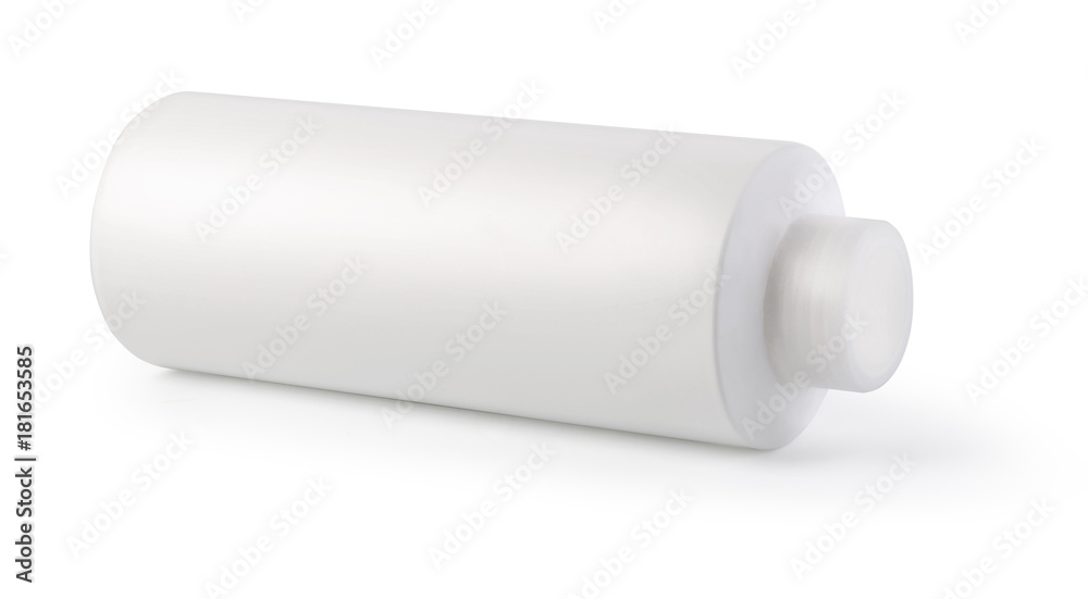 white plastic bottle white plastic bottle