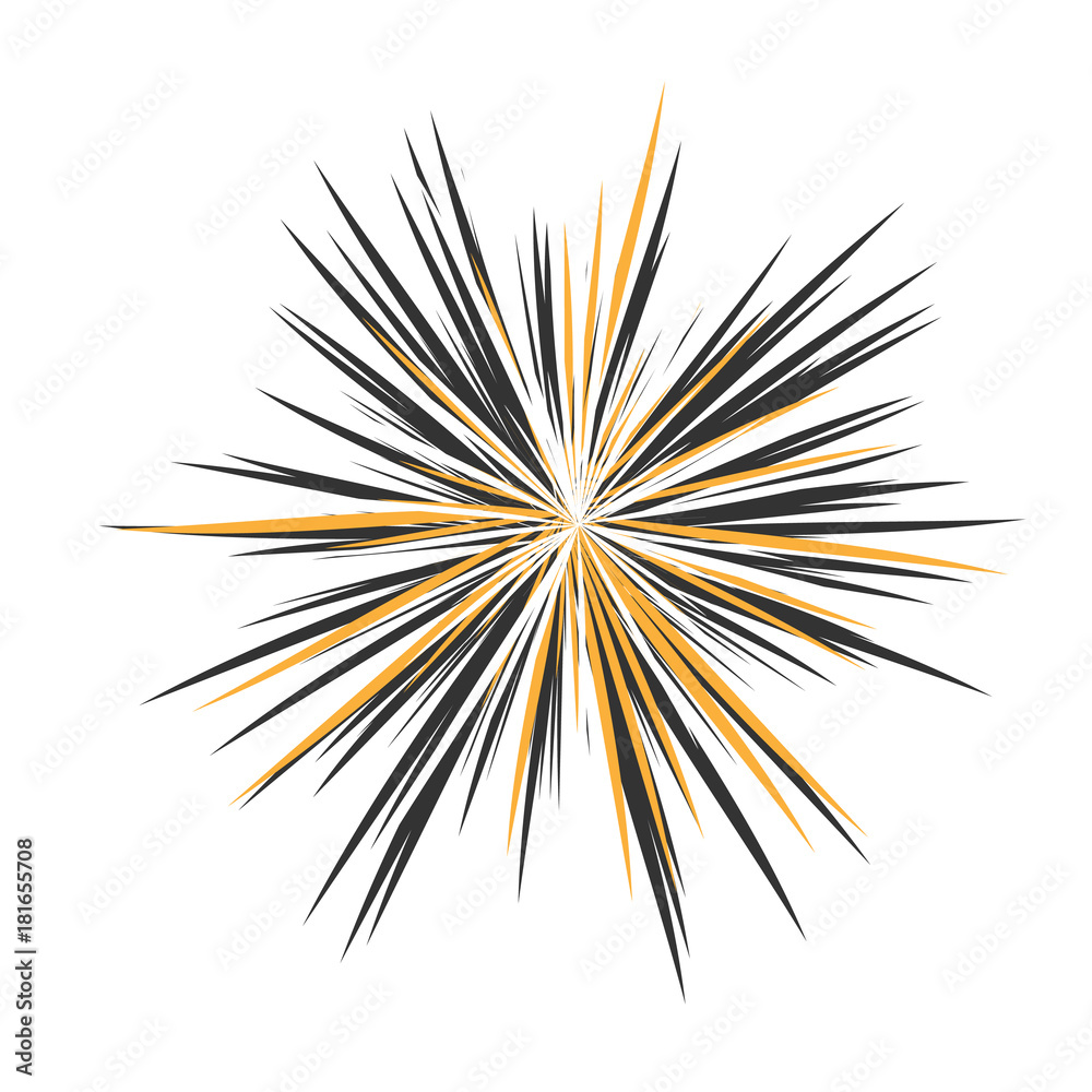 Obraz premium Abstract Star Explosion