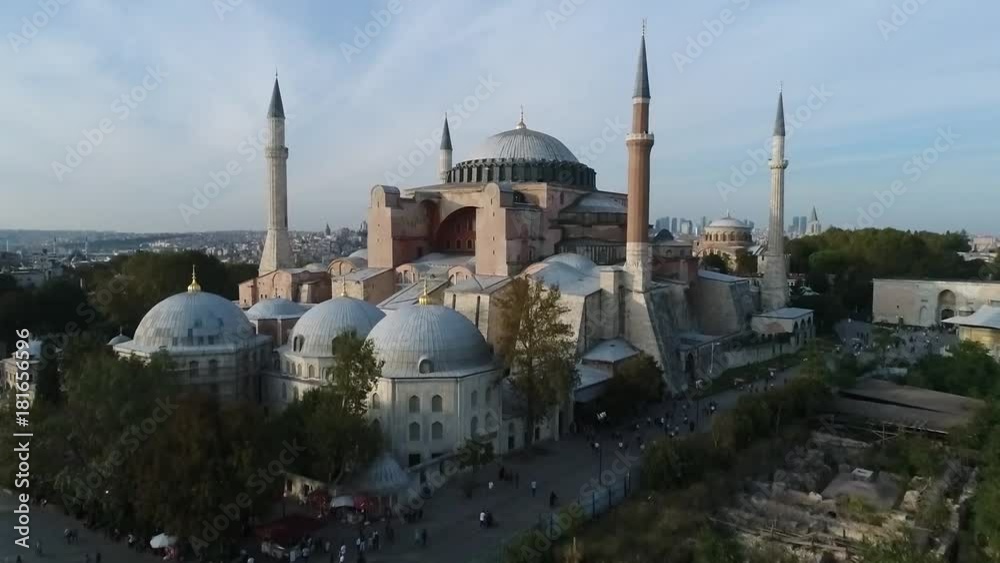Hagia Sophia from sky