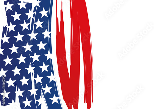 drapeau - américain - État-Unis - fond - USA - bannière - Amérique - star spangled banner
