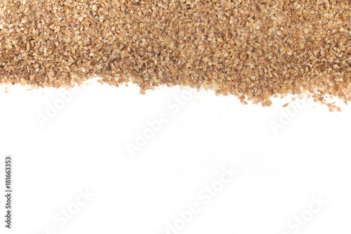 Ground Wheat for a Kibbeh Frame / Trigo para quibe.