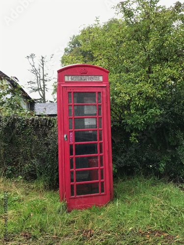 Scotland phone booth